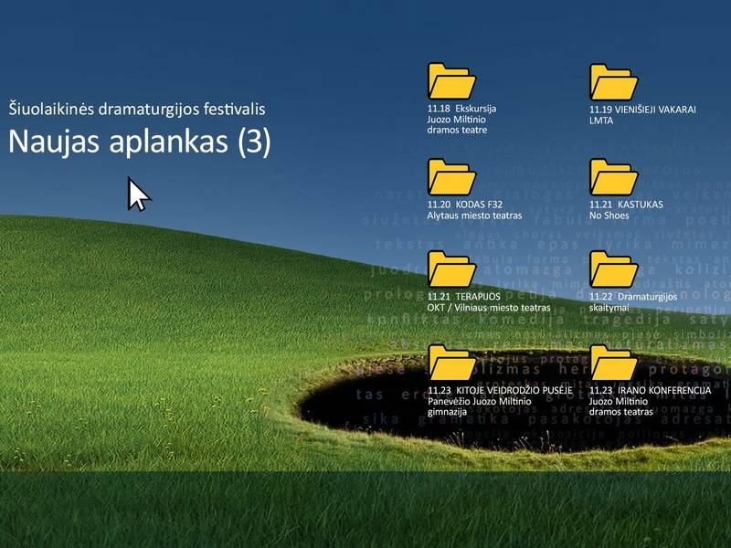 Šiuolaikinės dramaturgijos festivalis „Naujas aplankas“: spektaklis „Vienišieji vakrai“