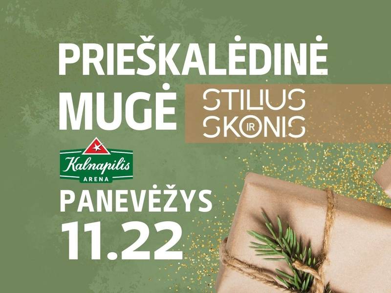 STILIUS IR SKONIS prieškalėdinė mugė 