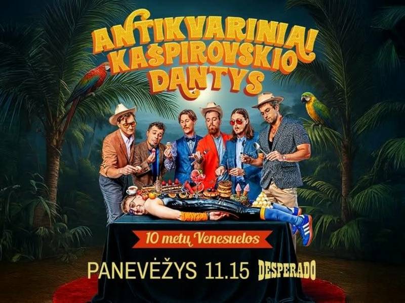„Antikvariniai Kašpirovskio dantys“ konceras