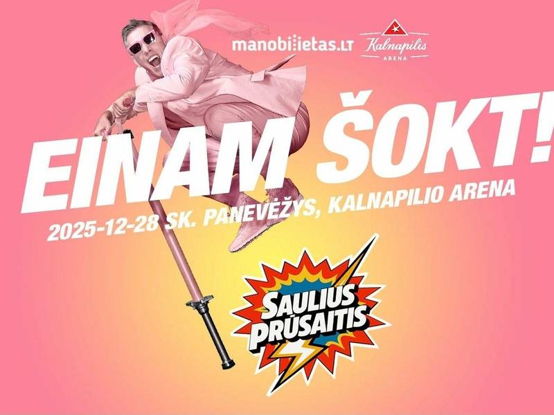 Saulius Prūsaitis „Einam šokt“