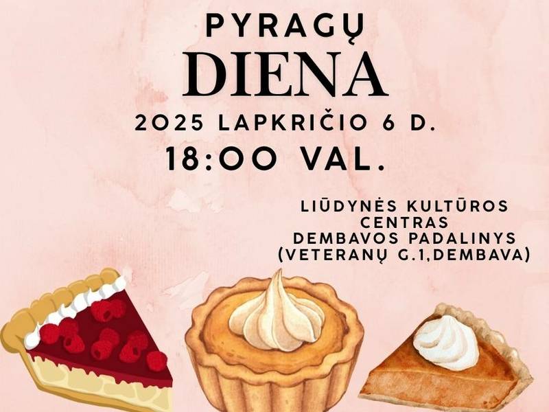 Pyragų diena Dembavoje 2025