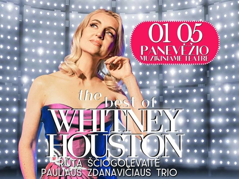 Rūtos Ščiogolevaitės koncertas „The best of Whitney Houston“