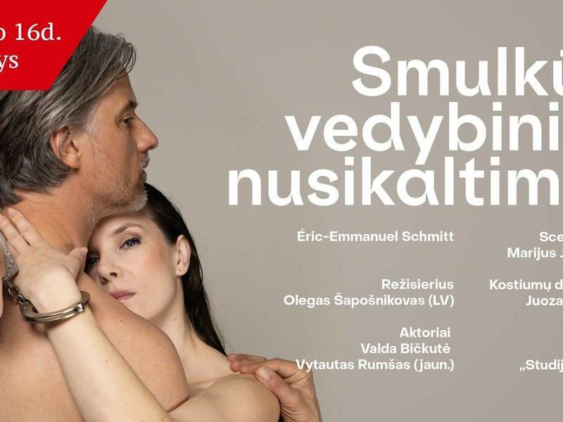 Spektaklio premjera „Smulkūs vedybiniai nusikaltimai“