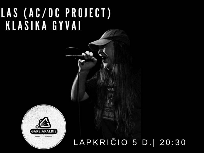 Ąžuolas Stanevičius-„AC/DC projektas“ koncertas