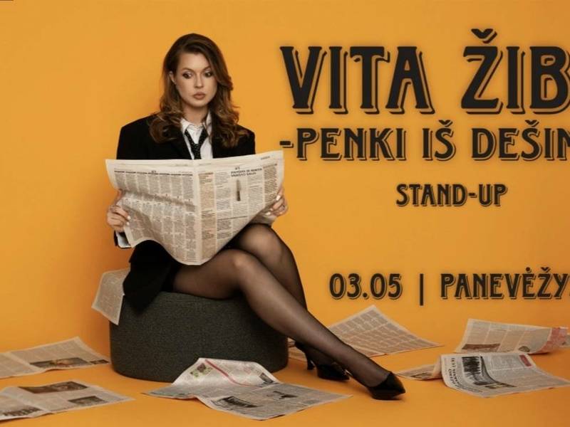 Vita Žiba stand-up „5 iš 10“