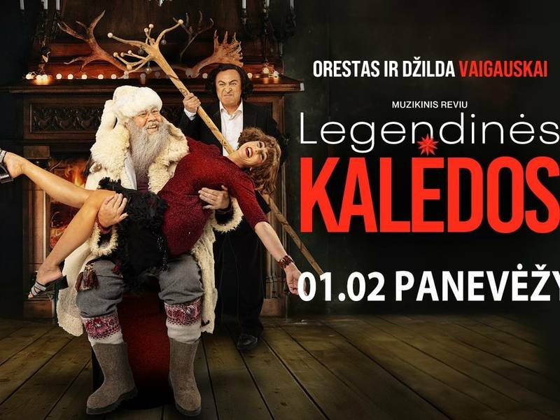 „Legendinės Kalėdos“ su Orestu ir Džilda Vaigauskais