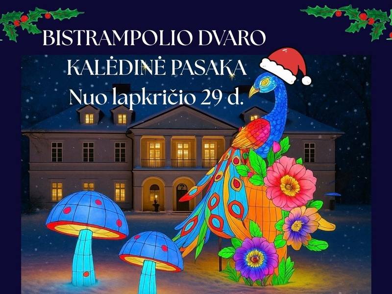 Šviesų festivalis „Bistrampolio Kalėdinė pasaka“ (dalinė programa)