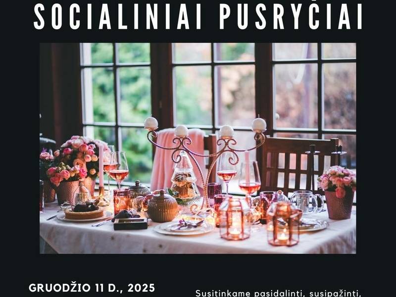 Šventiniai socialiniai pusryčiai