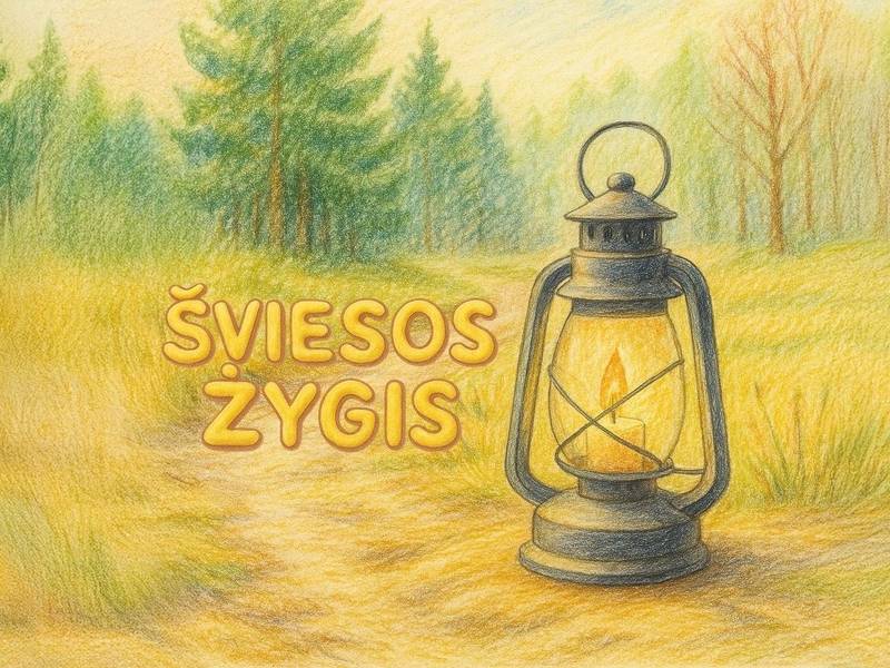 „Šviesos žygis“ Krekenavos regioniniame parke