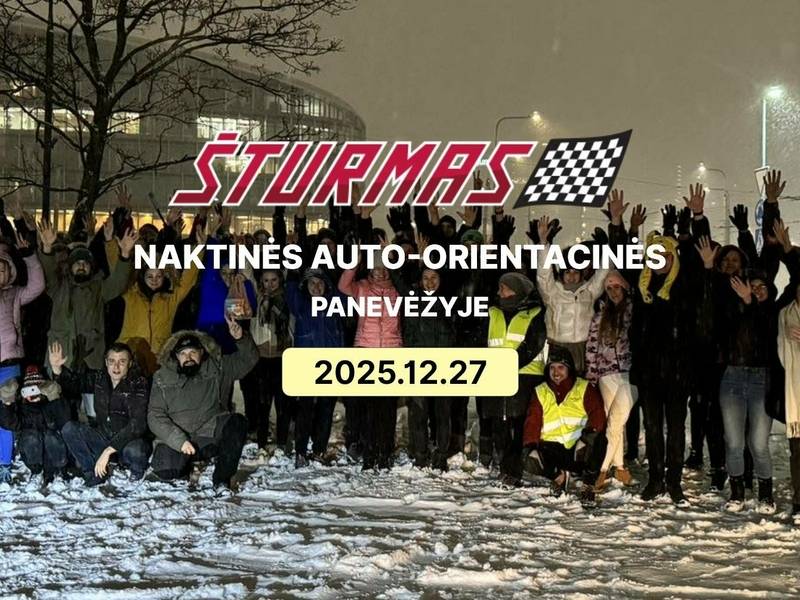 Automobilių orientacinės varžybos „Šturmas“