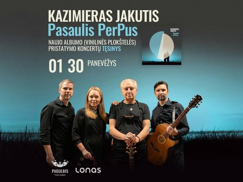 Kazimiero Jakučio „Pasaulis PerPus“ albumo pristatymo koncertas