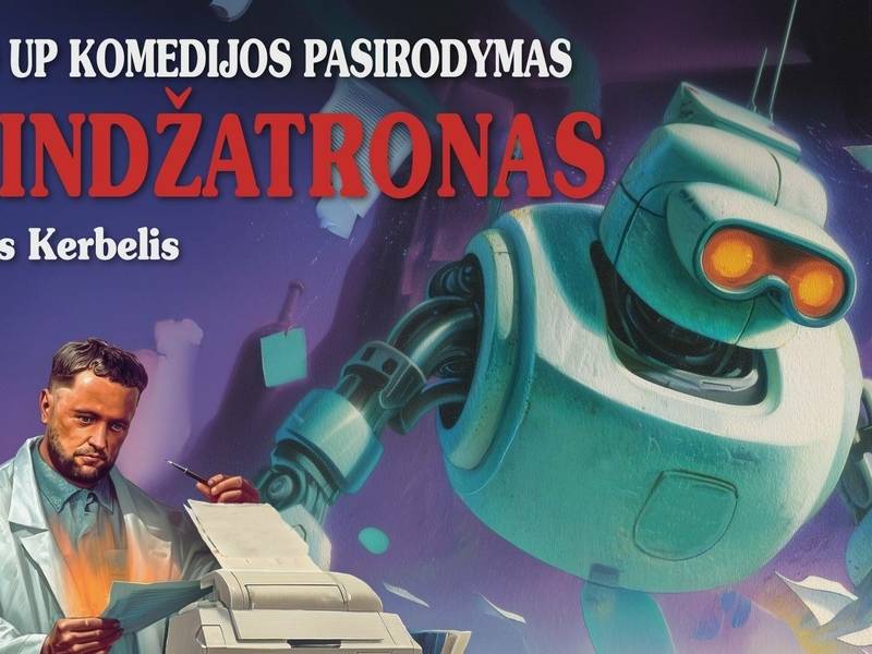 Žilvino Kerbelio stand up „Krindžatronas“