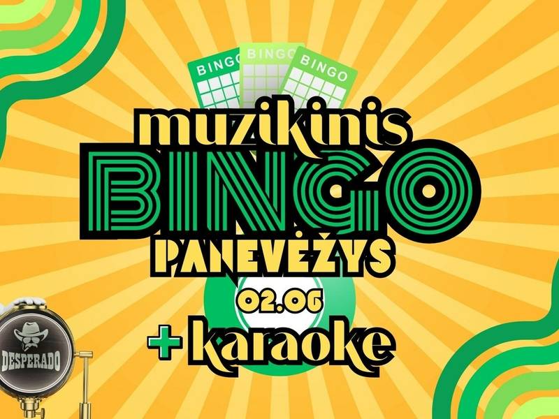 Muzikinis BINGO + KARAOKE