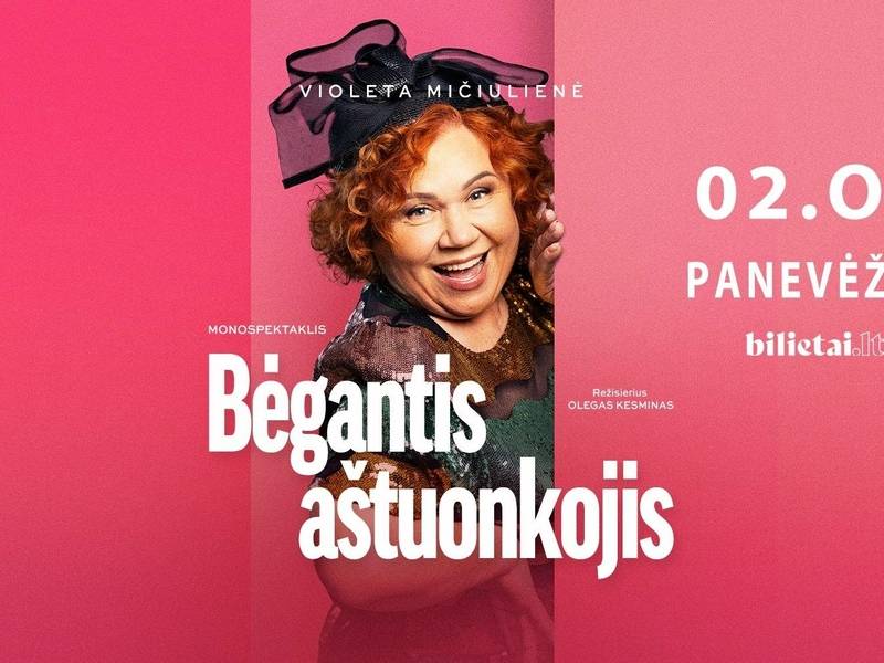 Monospektaklis „Bėgantis aštuonkojis“