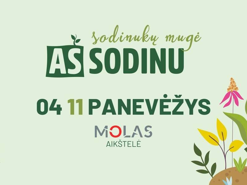 Sodinukų mugė „Aš sodinu“