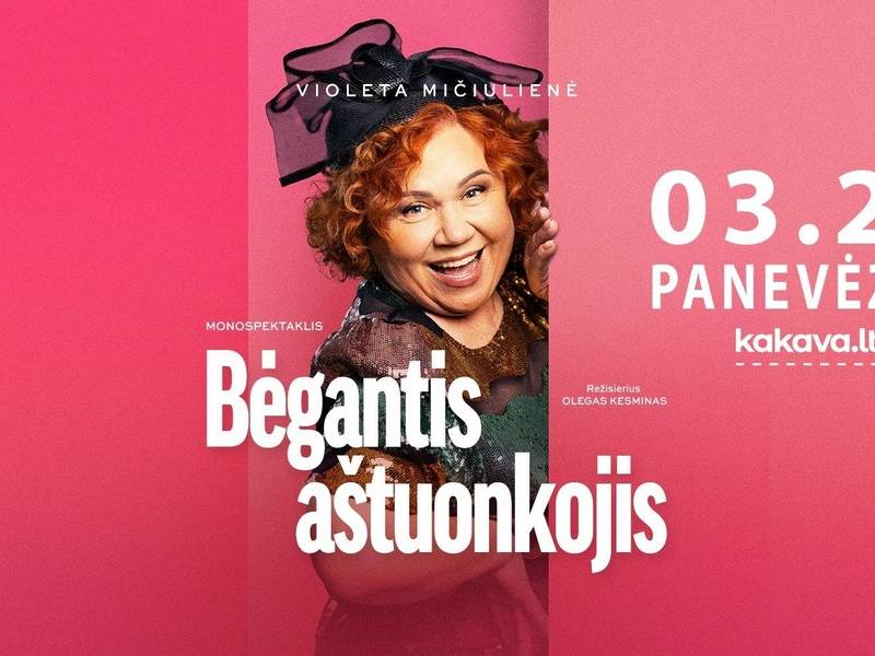 Monospektaklis „Bėgantis aštuonkojis“