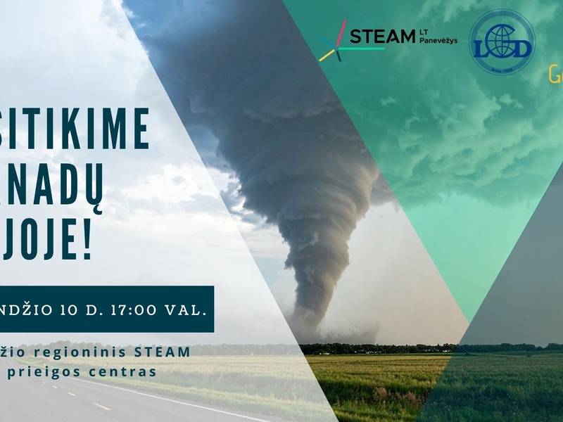 „Geonight“ 2026 – susitikime tornadų alėjoje!