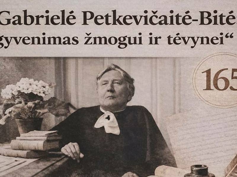 „Gabrielė Petkevičaitė-Bitė: gyvenimas žmogui ir tėvynei“ parodos pristatymas