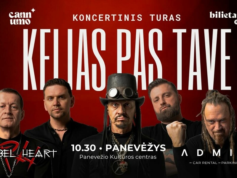 Rebelheart koncertas „Kelias pas tave“