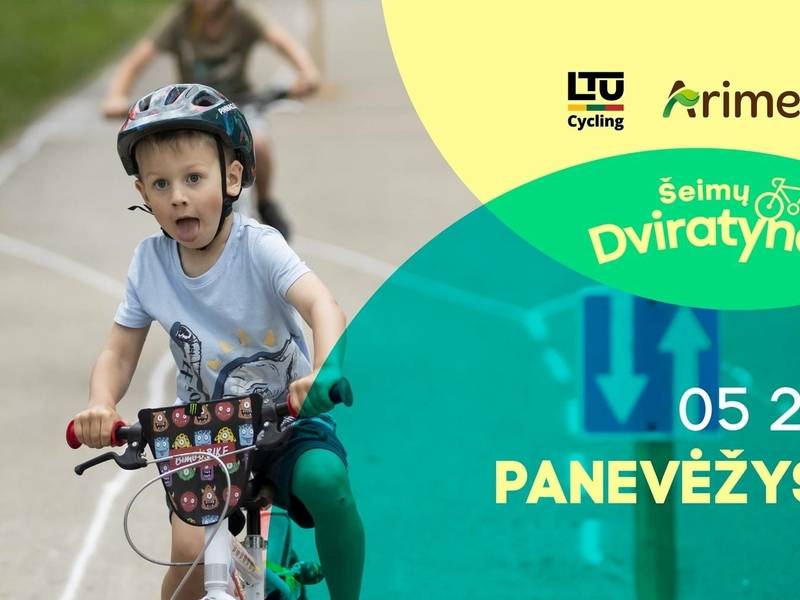 „Dviratynės“ Panevėžyje – dviračių šventė visai šeimai