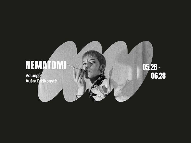 Volungė Aušra Griškonytė „Nematomi“ parodos atidarymas