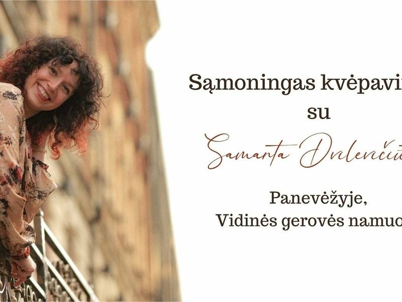 Sąmoningas kvėpavimas su Samanta