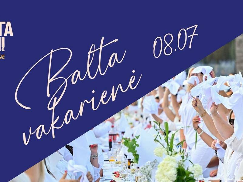 Balta vakarienė Panevėžyje
