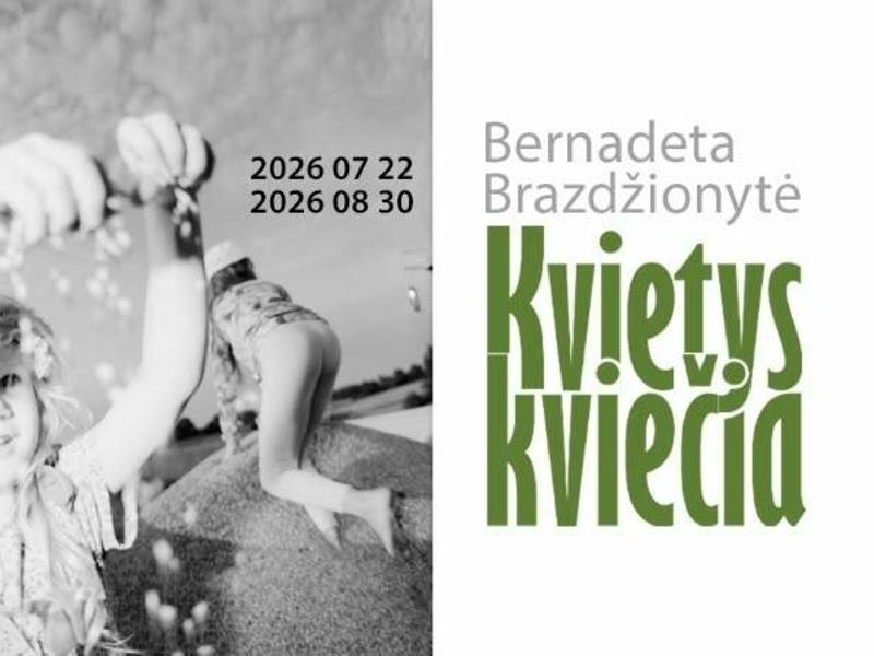 Bernadetos Brazdžionytės parodos „Kvietys kviečia“ atidarymas