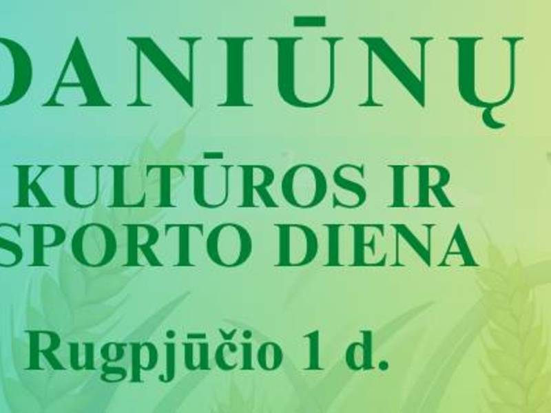 Daniūnų kultūros ir sporto diena