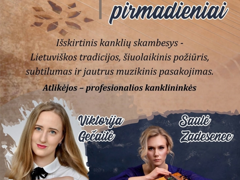 Kamerinės muzikos pirmadieniai Dembavoje