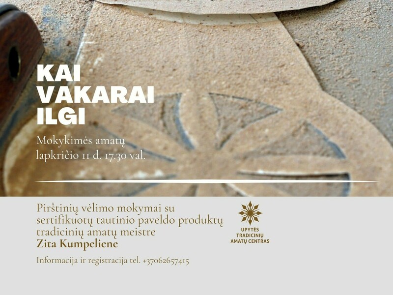 Mokymai „Kai vakarai ilgi“