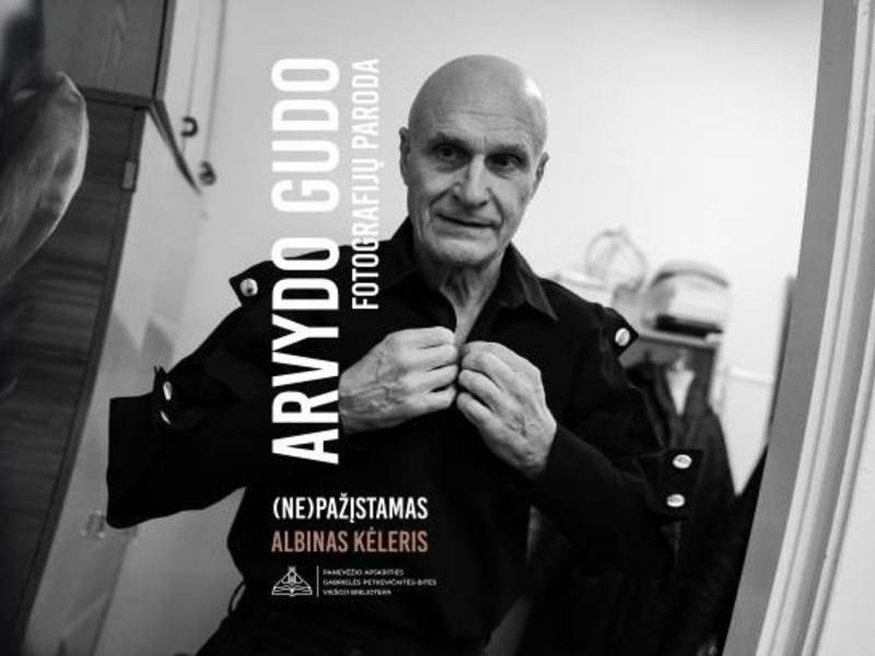 Arvydo Gudo fotografijų paroda „(Ne)pažįstamas Albinas Kėleris”