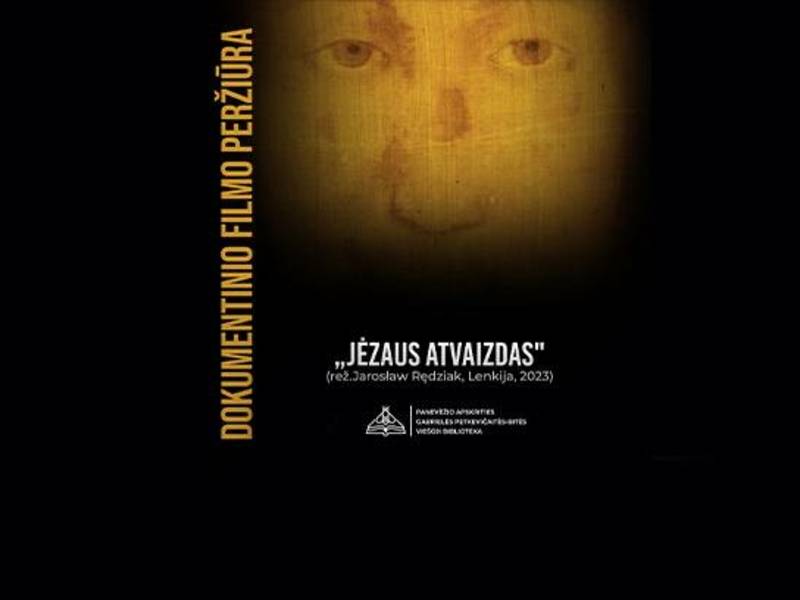  Jarosławo Rędziako dokumentinio filmo „Jėzaus atvaizdas“ (Lenkija, 2023) peržiūra