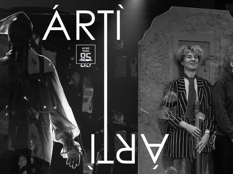 ARTI su spektaklio ŠEŠĖLIŲ MIESTAS aktoriais