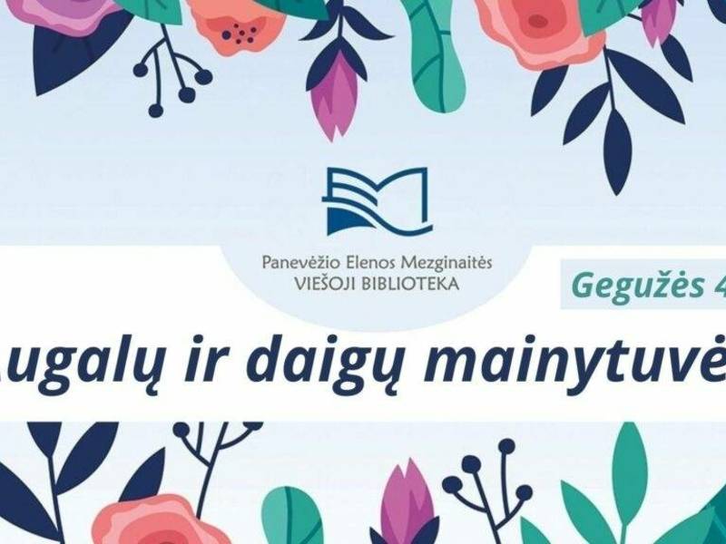 Augalų ir daigų mainytuvės