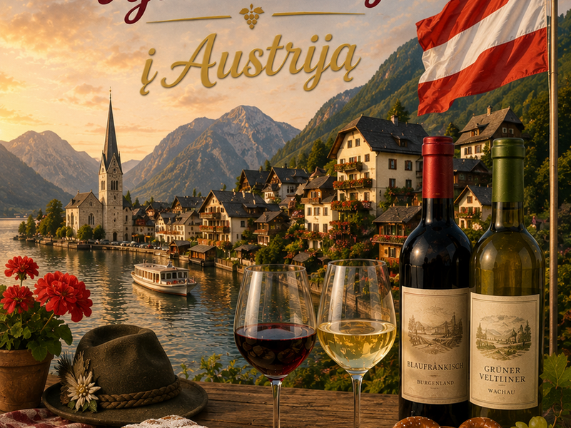 Kelionė vyno taurėje į Austrija 