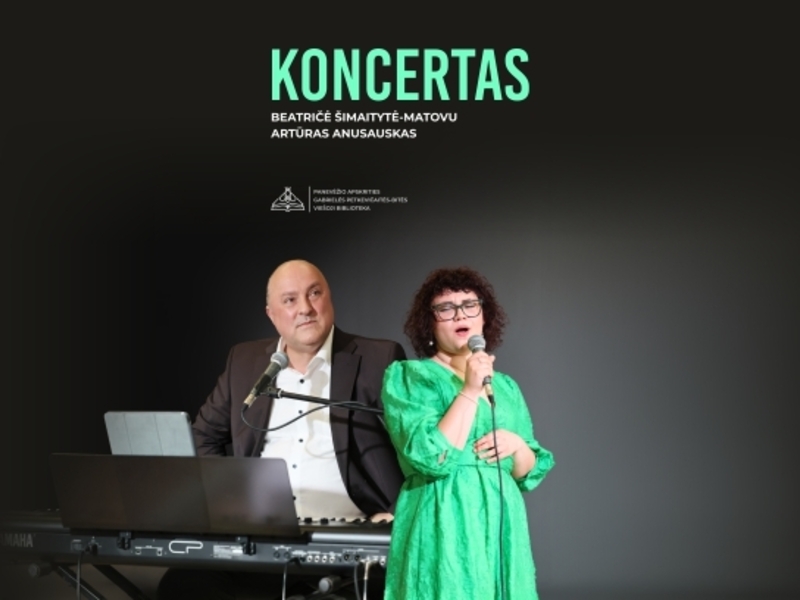 Koncertuos Beatričė Šimaitytė-Matovu ir džiazo pianistas Artūras Anusauskas