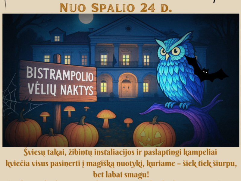 Šviesų festivalis „Bistrampolio Vėlių naktys“ dieninė dalis