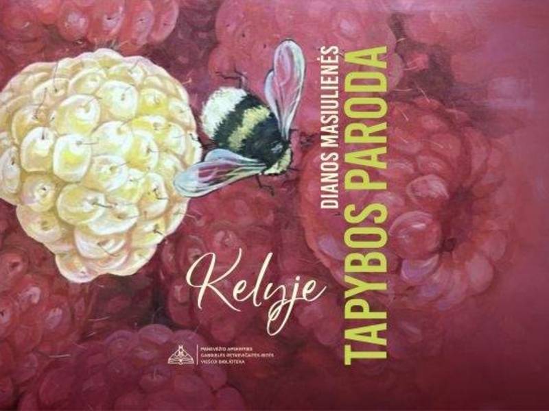 Dianos Masiulienės tapybos parodos „Kelyje“ pristatymas