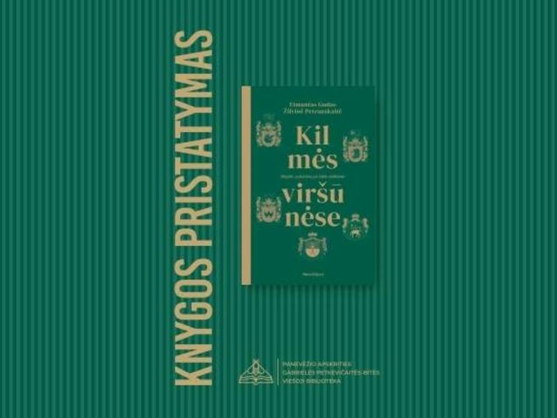 Eimanto Gudo ir žurnalistės Žilvinės Petrauskaitės-Tarandos knygos „Kilmės viršūnėse“ pristatymas