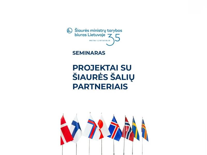 SEMINARAS | Šiaurės šalių finansavimo galimybės: idėjoms, projektams, partnerystėms