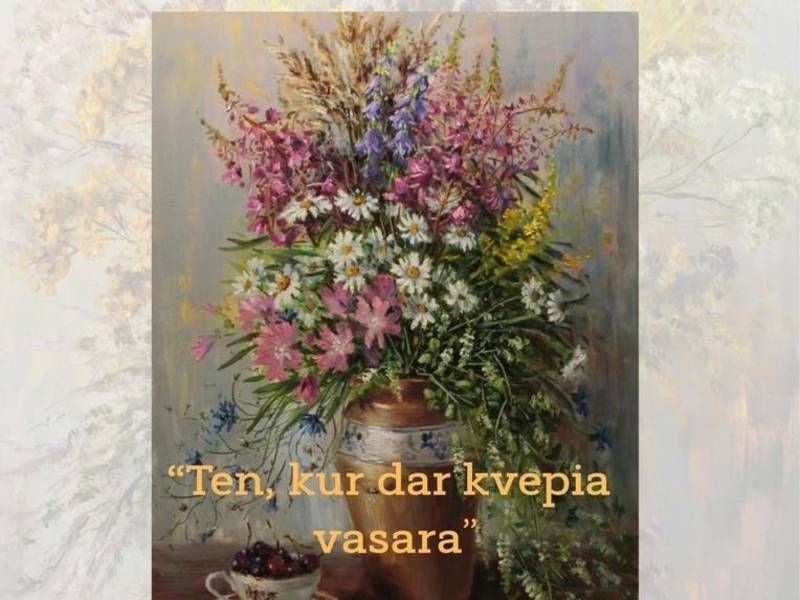 Irmos Pažimeckienės tapybos darbų paroda „Ten, kur dar kvepia vasara“