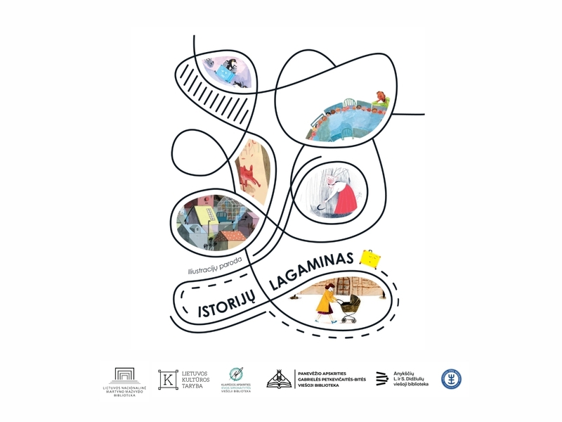 Tarptautinė vaikų knygų iliustracijų paroda „Istorijų lagaminas“