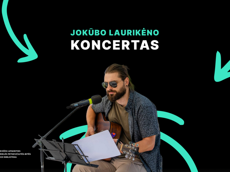 Jokūbo Laurikėno akustinis koncertas