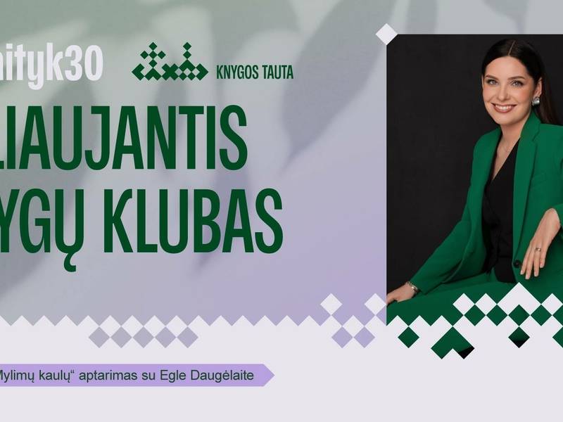 #Skaityk30 Keliaujantis knygų klubas