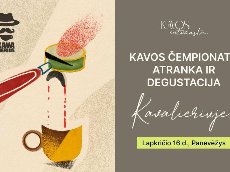 Lietuvos Barista Čempionato Nacionalinė Atranka – Panevėžys