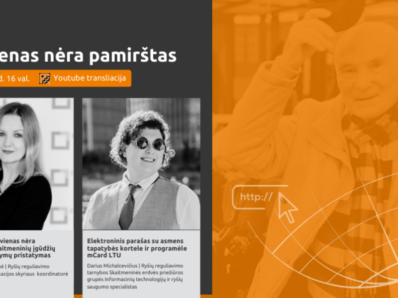 Skaitmeninius įgūdžius lavinanti paskaita