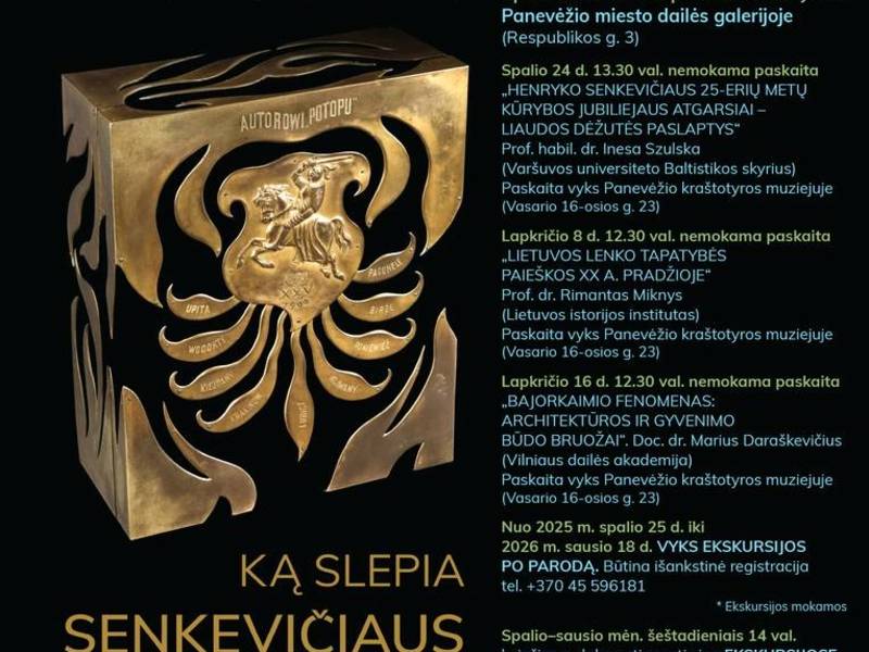 Paskaita LIETUVOS LENKO TAPATYBĖS PAIEŠKOS XX A. PRADŽIOJE