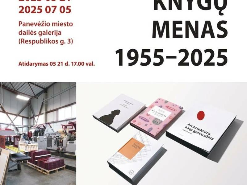 Paroda „Lietuvos mokslo knygų menas 1955–2025“