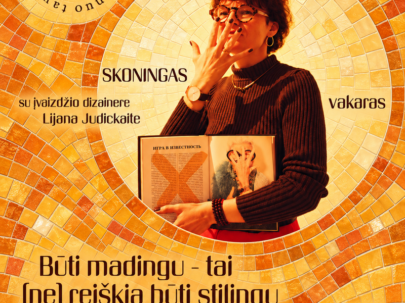 SKONINGAS VAKARAS SU LIJANA JUDICKAITE